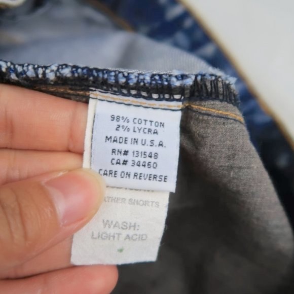 WILDFOX DENIM SHORTS - Picture 6 of 8